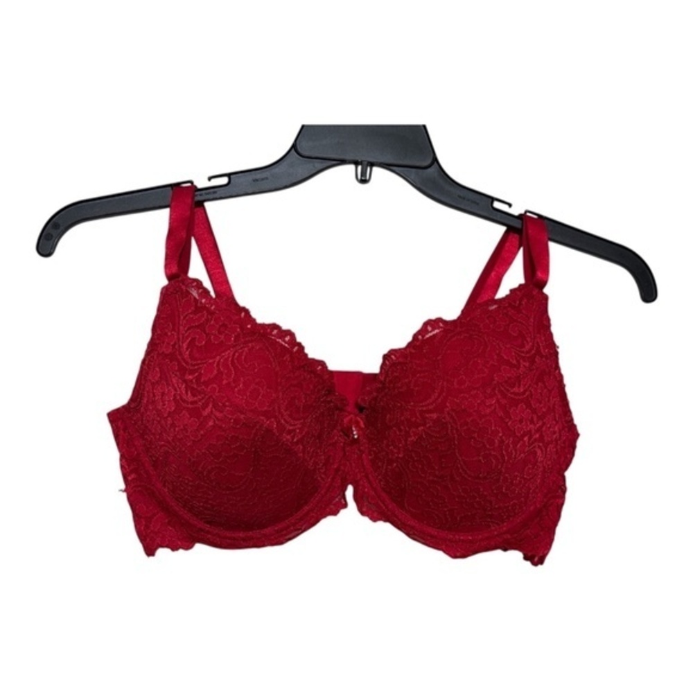 Smart & Sexy Womens Bra Lace Underwire Red Size 42C